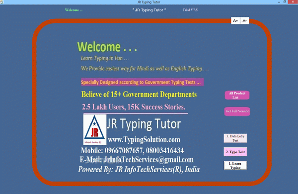 jr typing tutor 9.33 key download